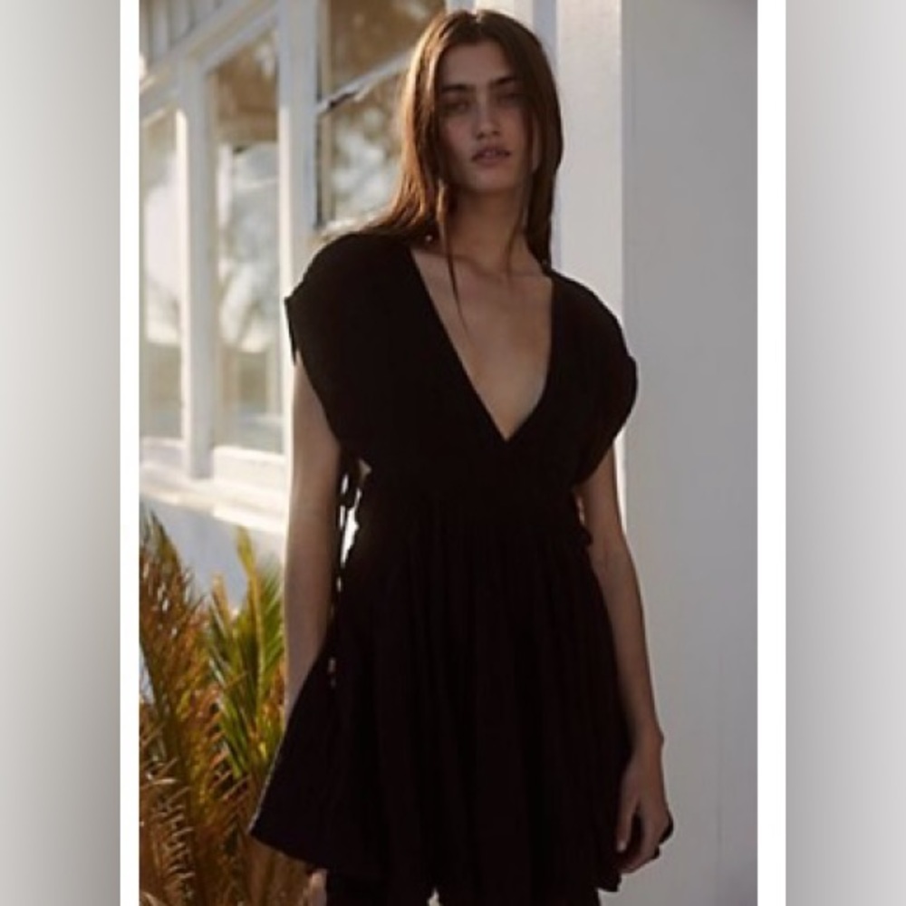 NWT Free People Palmira Mini in black sz L